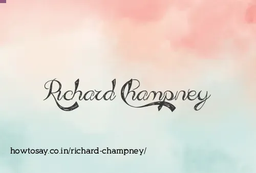 Richard Champney