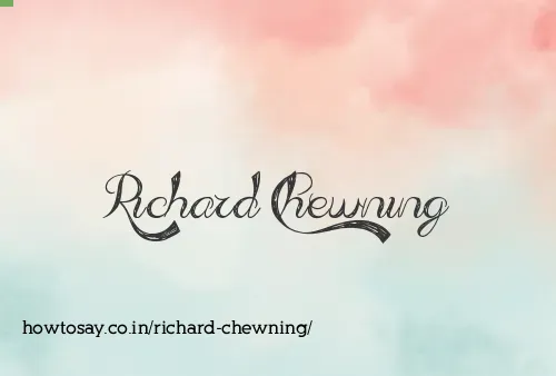 Richard Chewning