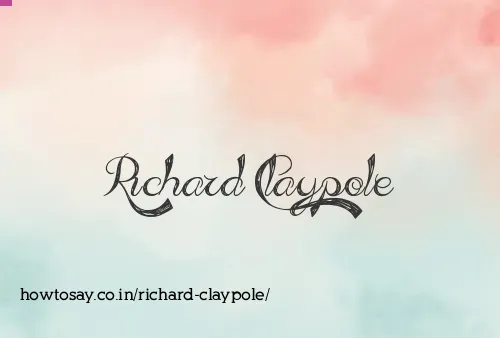 Richard Claypole