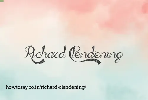Richard Clendening