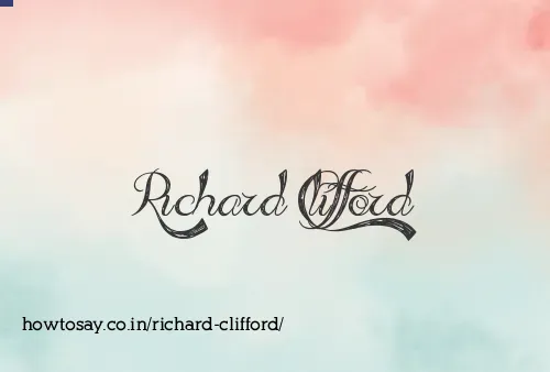 Richard Clifford