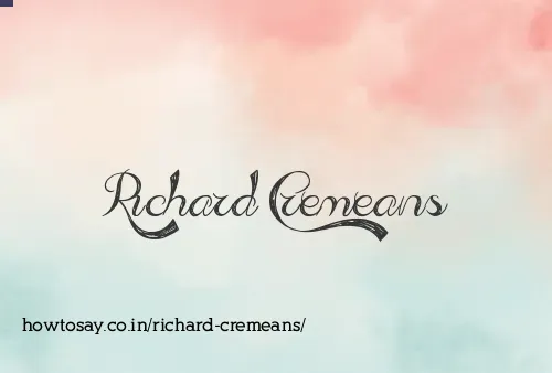 Richard Cremeans