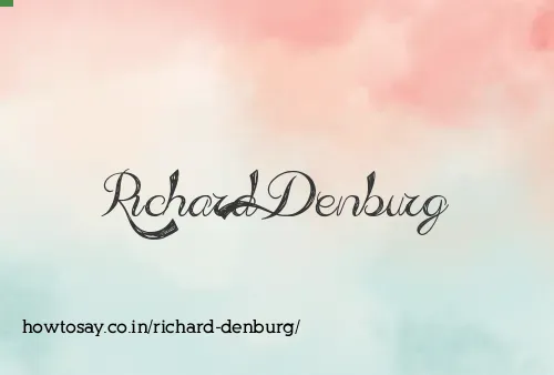 Richard Denburg