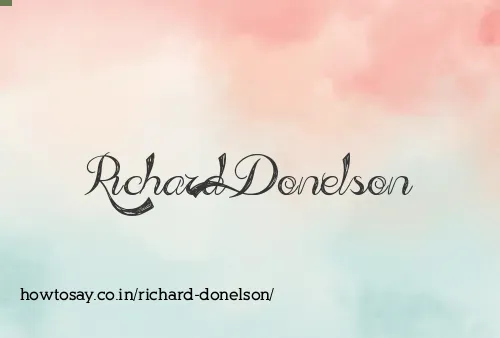 Richard Donelson