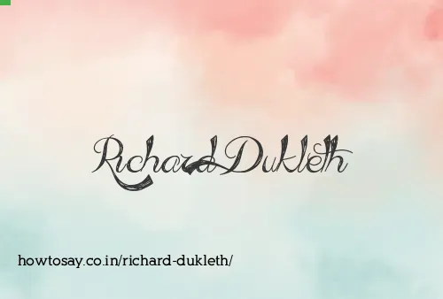 Richard Dukleth