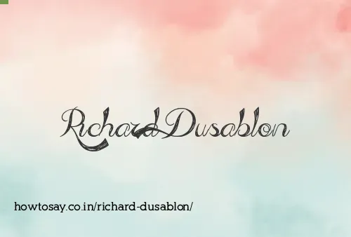 Richard Dusablon