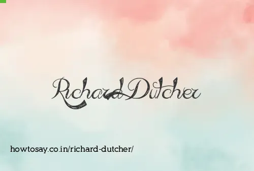 Richard Dutcher