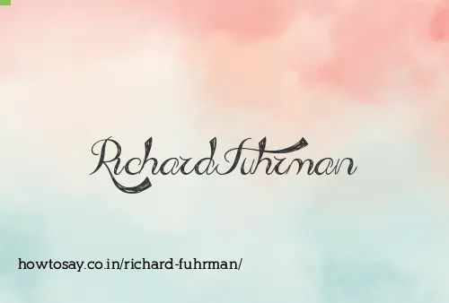 Richard Fuhrman