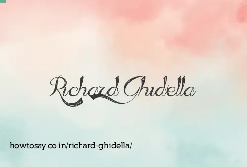Richard Ghidella