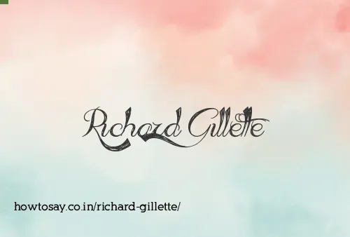Richard Gillette