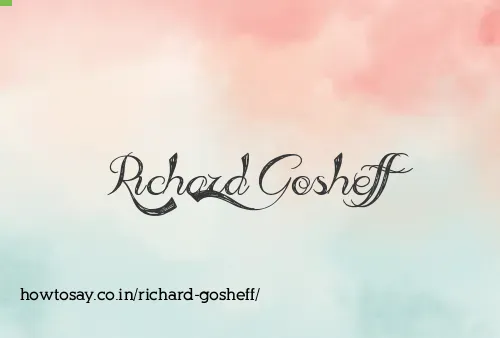 Richard Gosheff