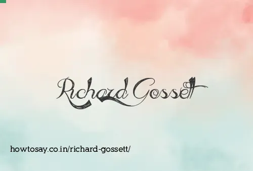 Richard Gossett