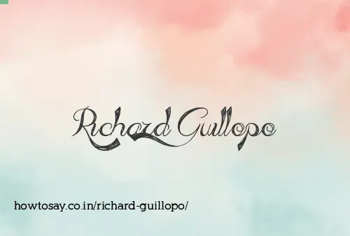 Richard Guillopo