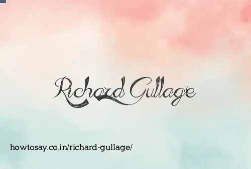 Richard Gullage