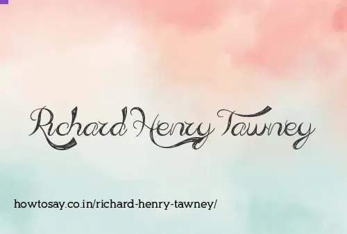 Richard Henry Tawney