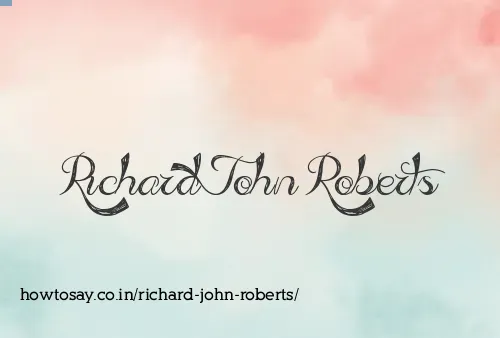 Richard John Roberts