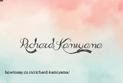 Richard Kamiyama