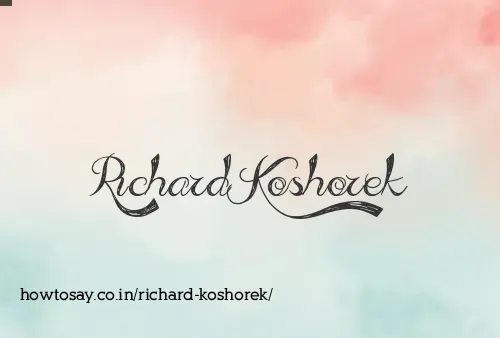 Richard Koshorek