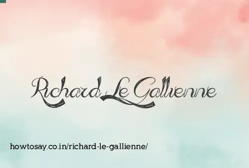 Richard Le Gallienne