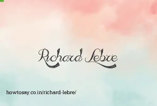 Richard Lebre