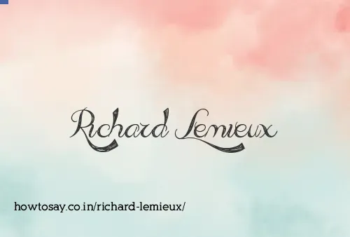 Richard Lemieux