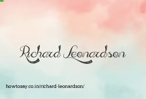 Richard Leonardson