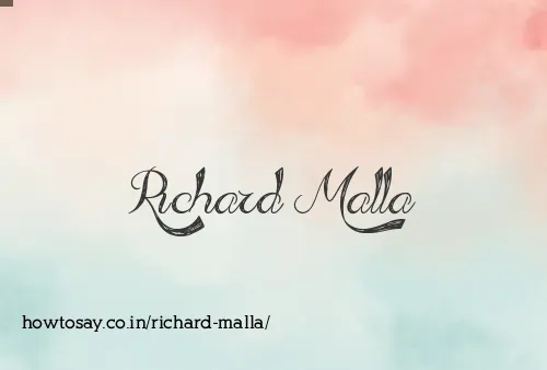 Richard Malla