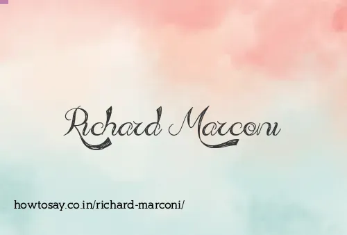 Richard Marconi