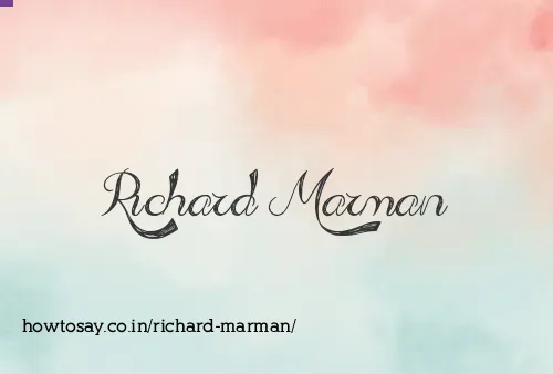 Richard Marman
