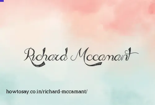 Richard Mccamant