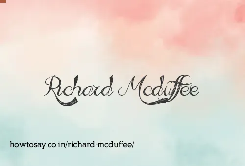 Richard Mcduffee
