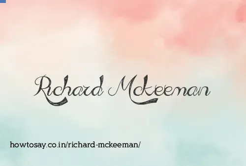 Richard Mckeeman