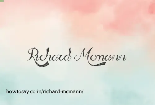 Richard Mcmann