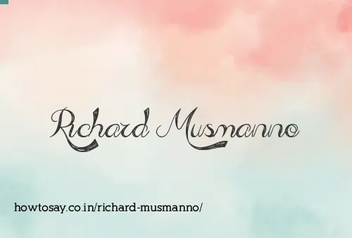 Richard Musmanno