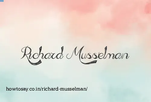 Richard Musselman