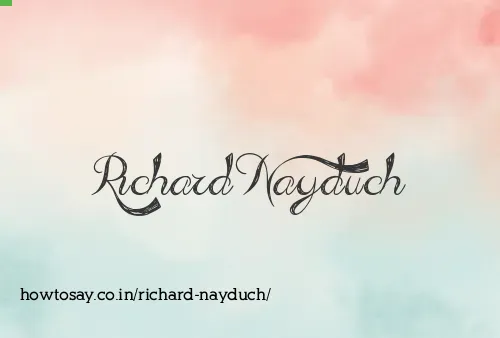 Richard Nayduch