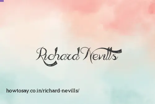 Richard Nevills