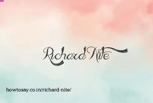 Richard Nite