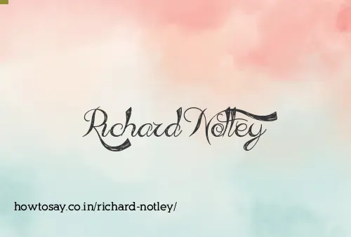 Richard Notley