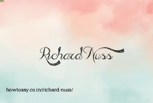 Richard Nuss
