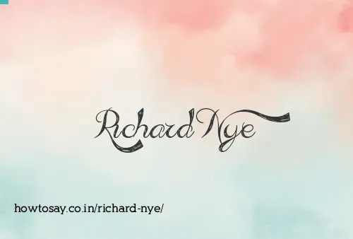 Richard Nye