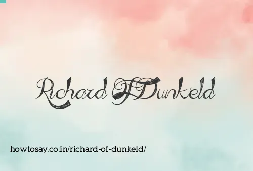 Richard Of Dunkeld