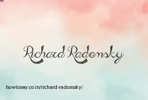 Richard Radomsky