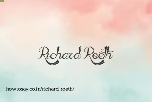 Richard Roeth