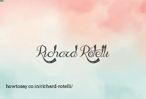 Richard Rotelli