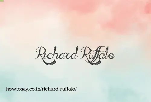 Richard Ruffalo