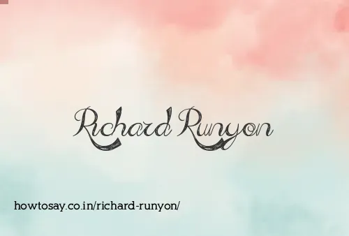 Richard Runyon