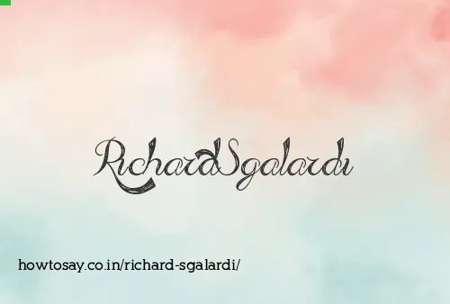 Richard Sgalardi