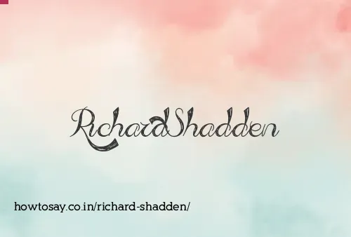 Richard Shadden