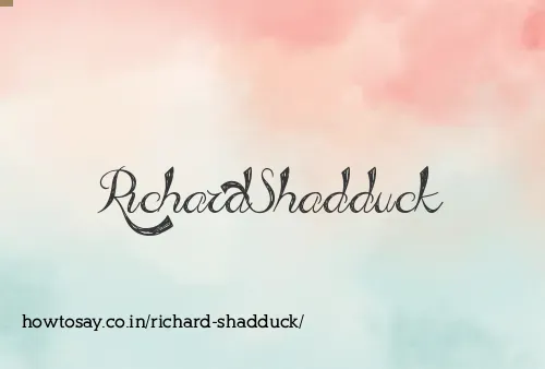 Richard Shadduck